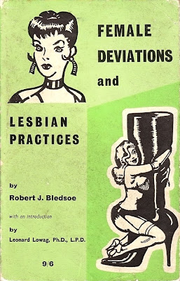 Book cover, woman with heavy makeup, woman in lingerie embracing giant high-heeled boot