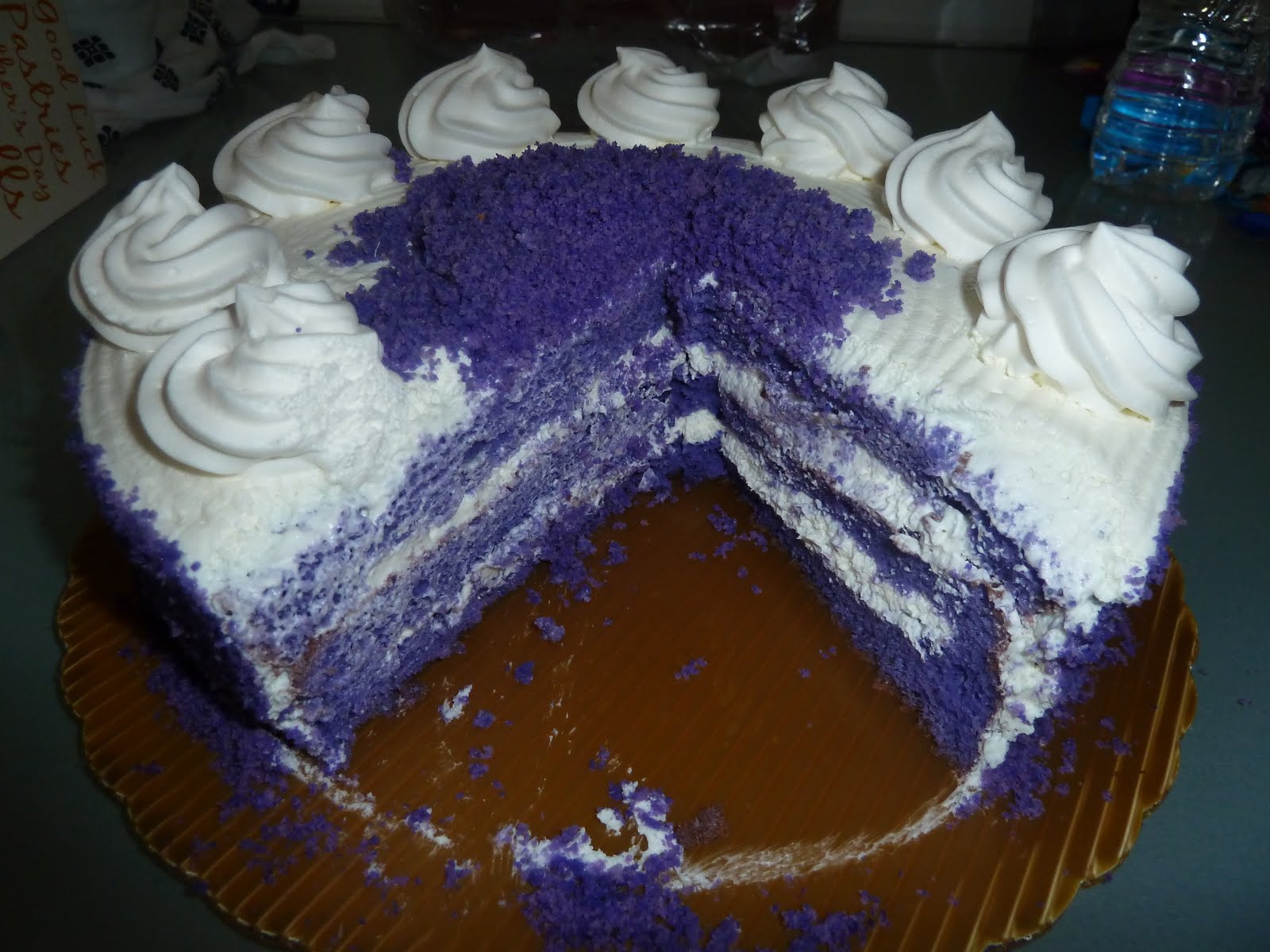 my careless whispers Ube Cake From Red Ribbon