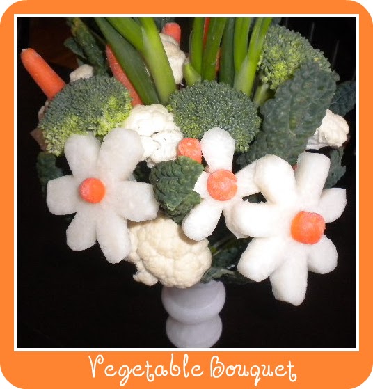 As Easy As Salt and Pepper Vegetable Bouquet