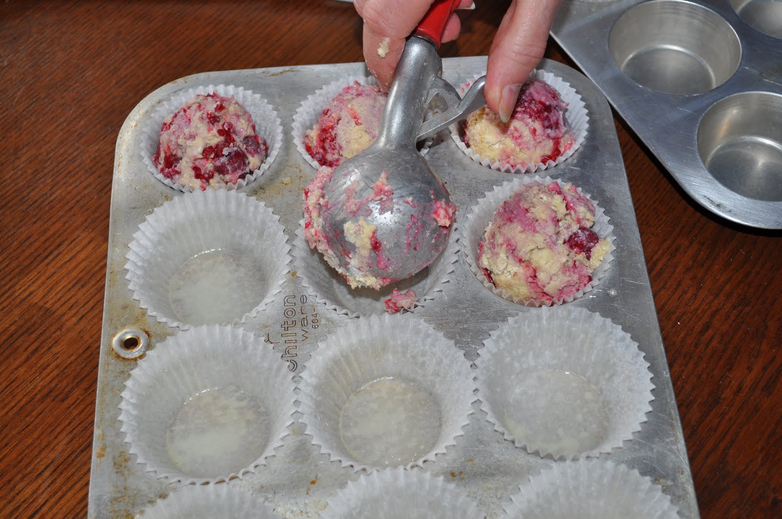 Michigan Cottage Cook I'M ON A MUFFIN KICKMI COTTAGE COOK'S RED