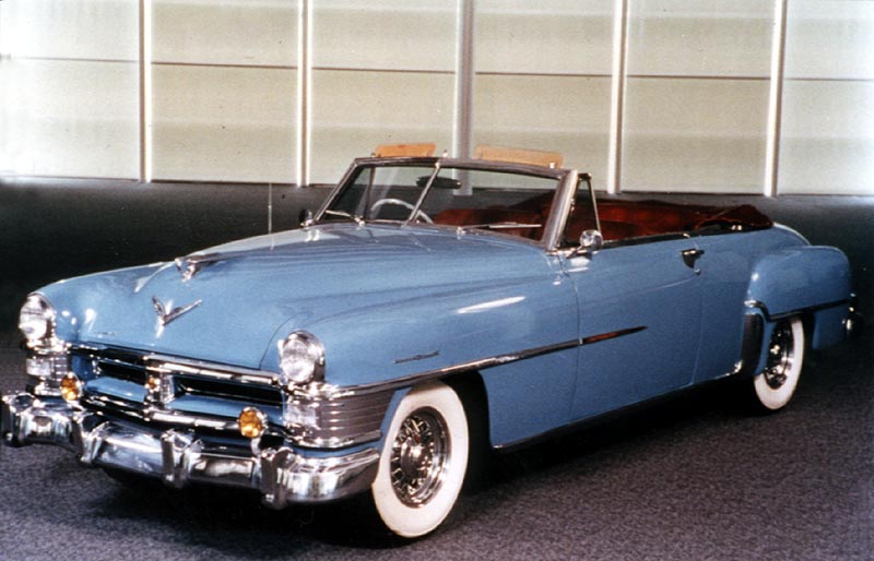 A killer 1951 Chrysler New Yorker convertible