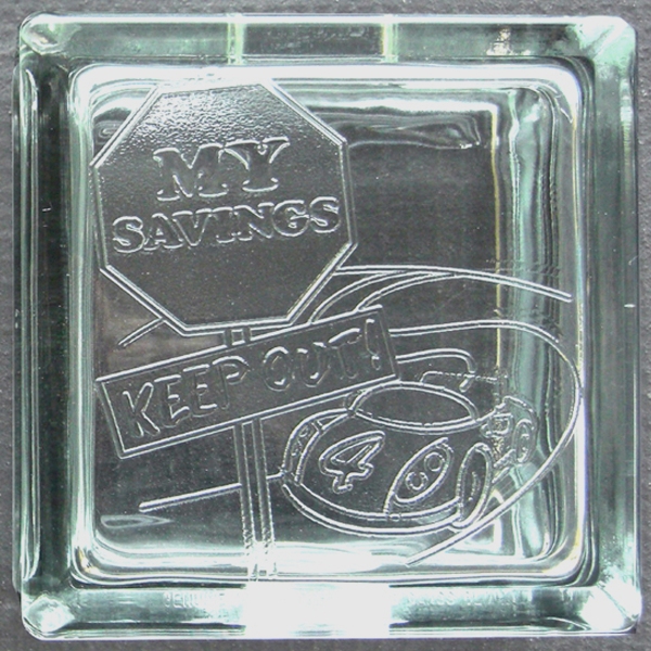 Seattle Glass Block Glass Block Banks Make Great Gifts and Wonderful