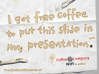 Agentur für Promotion und Ambient Media Studenten machen alles für Kaffee   clevere Hochschulwerbung
