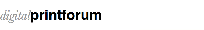 Digital Print Forum