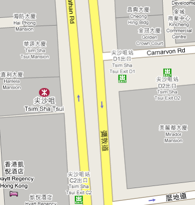  Google on Google Maps In Hong Kong