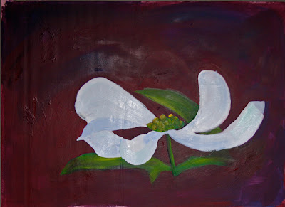 Dogwood+flower+painting