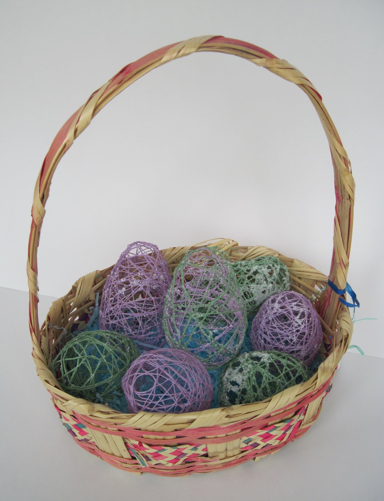 The Sister Letters Tutorial Happy Easter String Eggs