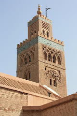 EL ALMINAR DE LA KOUTOUBIA DESDE LA QUIBLA