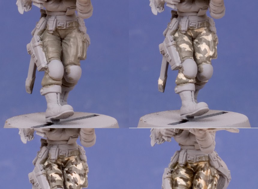 The Studio McVey Blog Painting camo