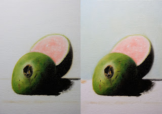 Drawings & Paintings by Jonathan Aller: "Guava"