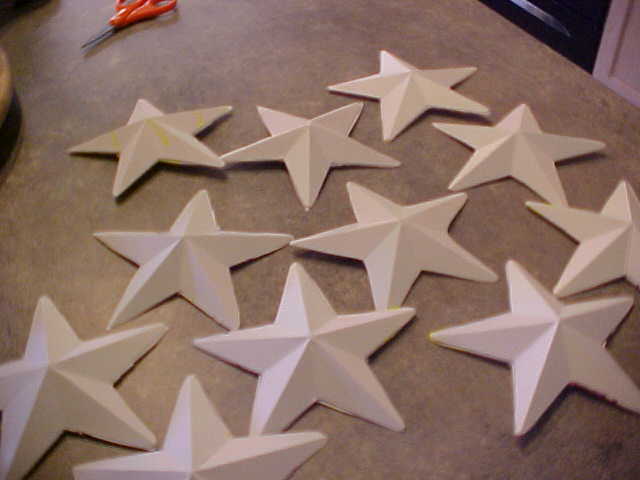 Rosy Creations: Childrens Crafts Christmas Star Ornaments