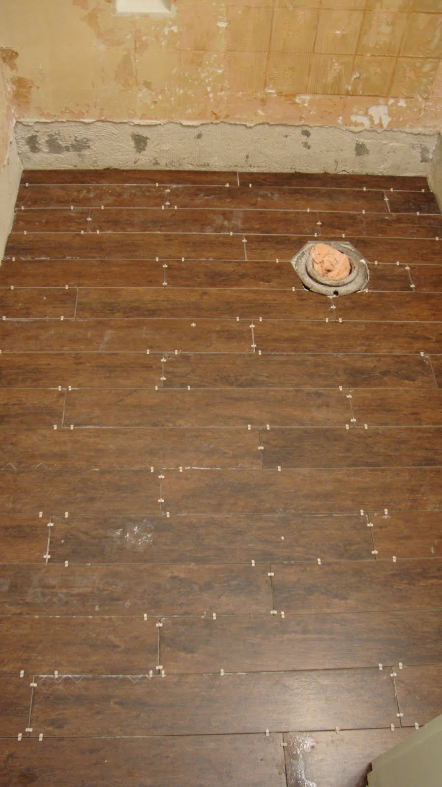 Staggered Tile Floor