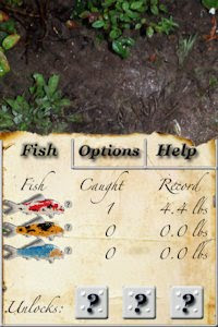 ifish pond app - go fishing in a stunning pond