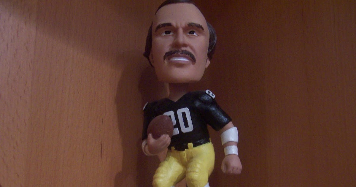 Steeler Bobbleheads Rocky Bleier Bobblehead