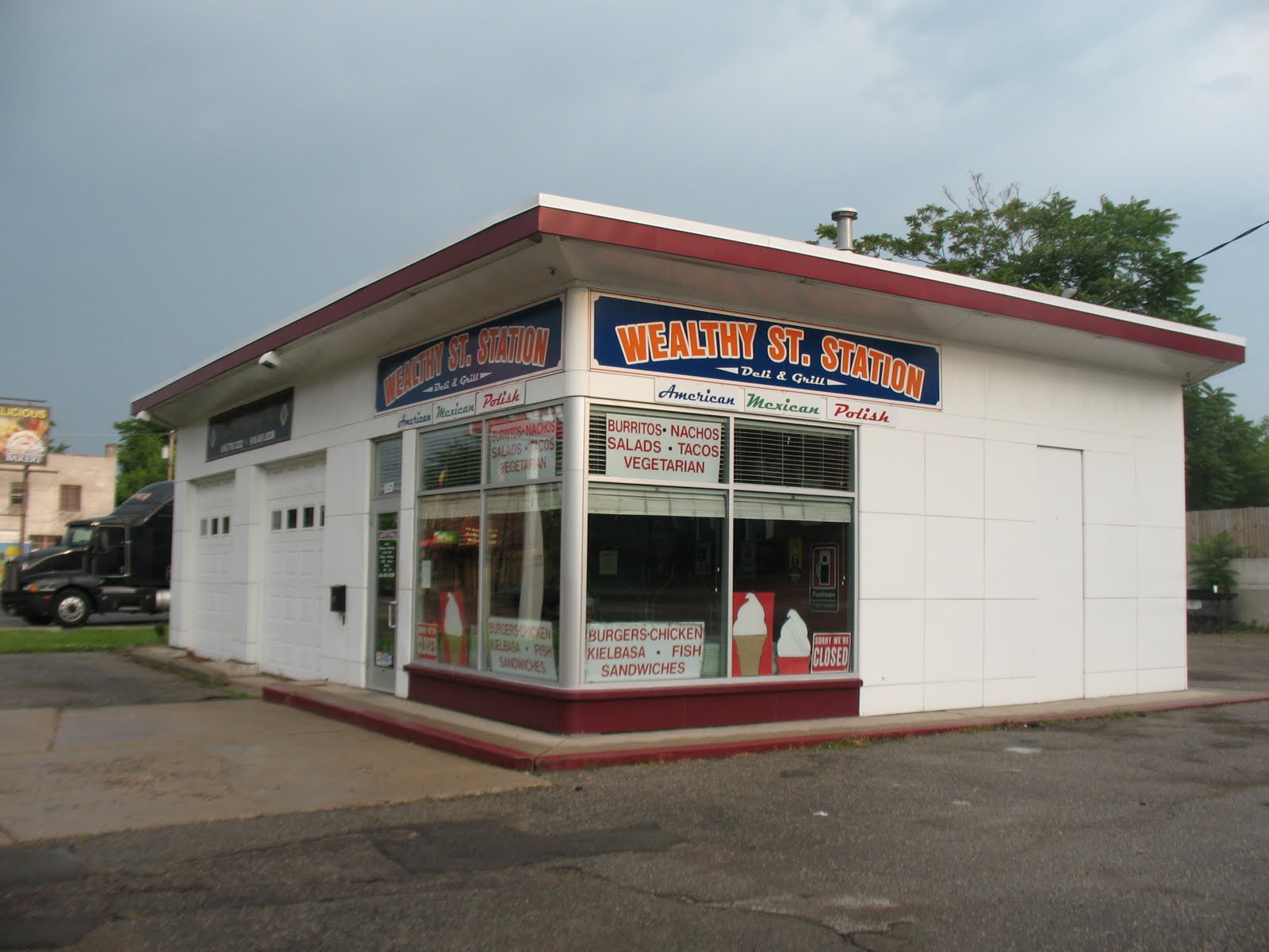 History of Old Buildings Wealthy Street Service Stations