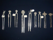 BRASS HAIR STICKS