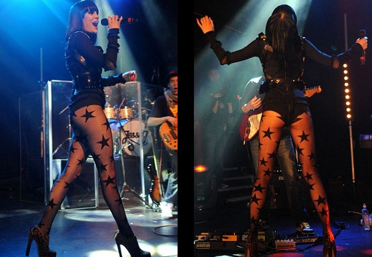 Katy Perry y Jessie J quieren hacer intercambio de sus atributos Jessie+j+star+tights+spoiledbrat