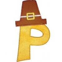 PA Pilgrim Hat Alphabet