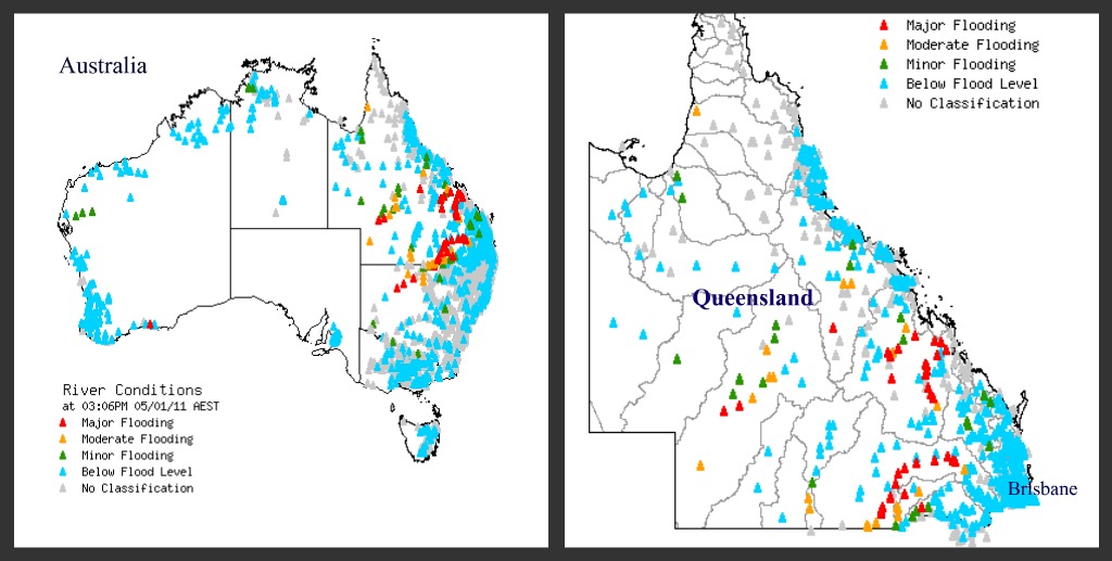 A Welsh girl in Australia Queensland floods