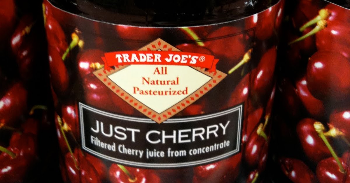 Juice of the Vine Trader Joe's Just Cherry Juice