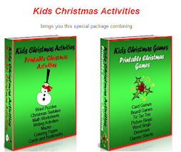 Printable Kids Christmas Activities - Ideal For Entertaining Kids At Home Or School.