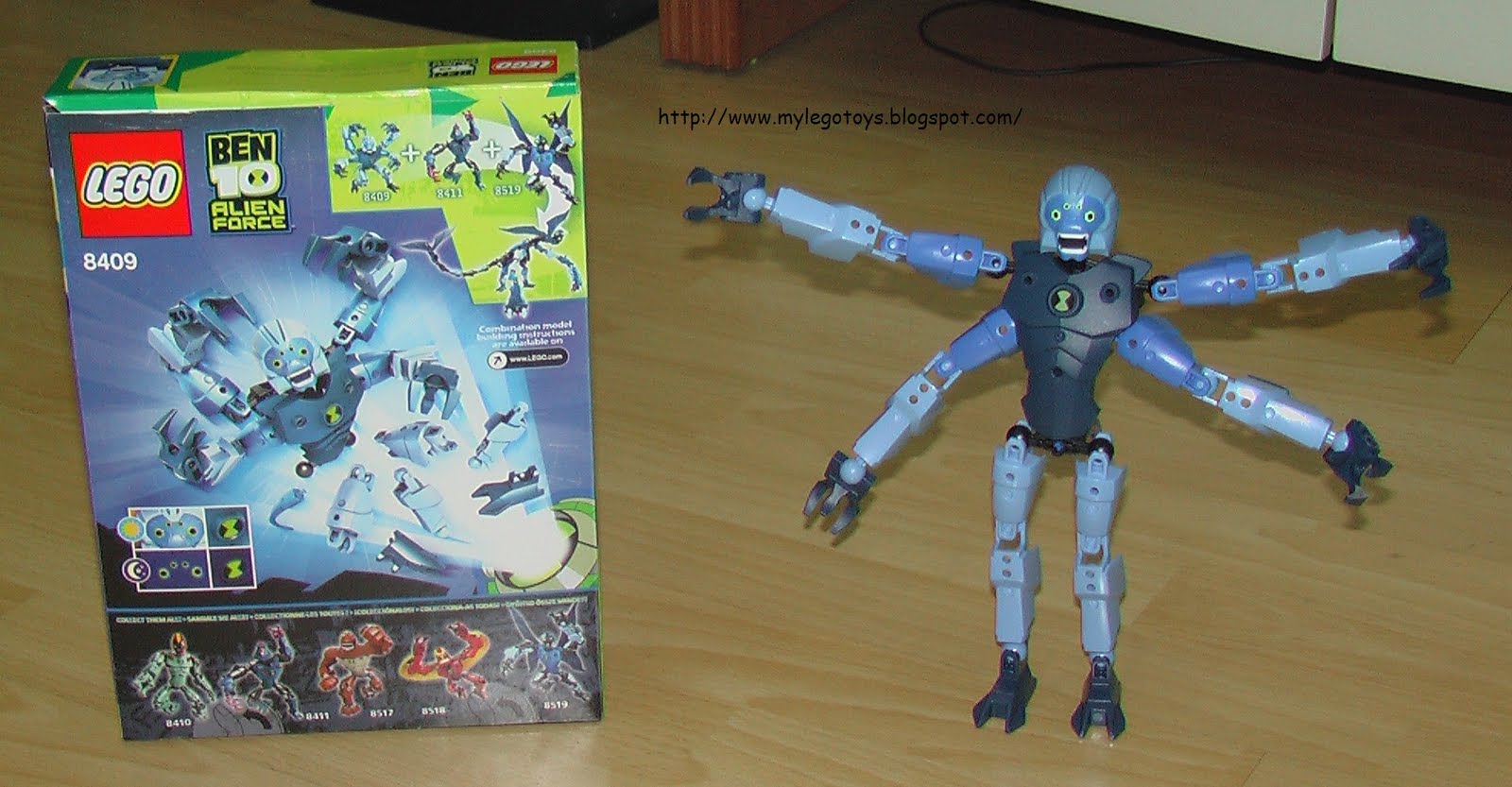 My LEGO series toys , lego creator: Lego ben 10 Alien Force spidermonkey