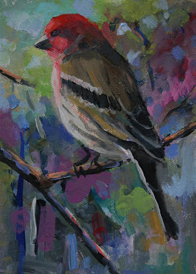 finch paintings
