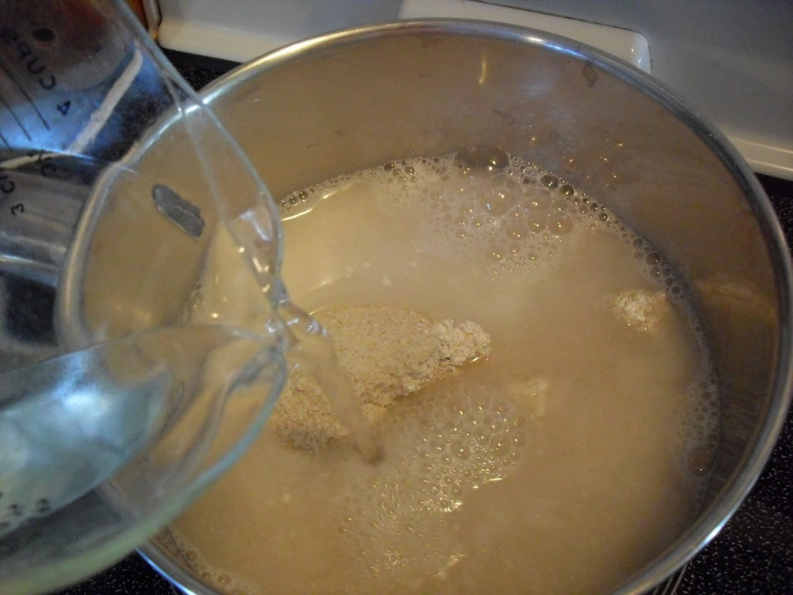 Prone to Wander how to make homemade baby cereal