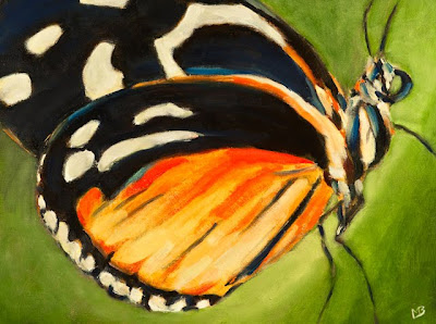 Butterfly Oil Painting