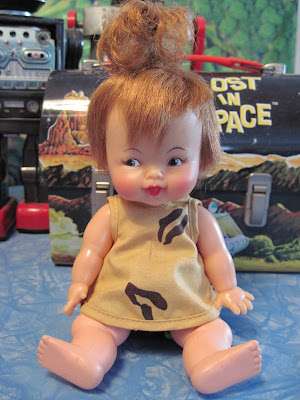 pebbles flintstone doll 1960s