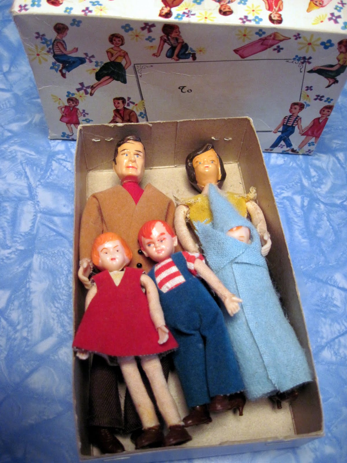 Tracy's Toys (and Some Other Stuff) Freaky Marx Dollhouse Family