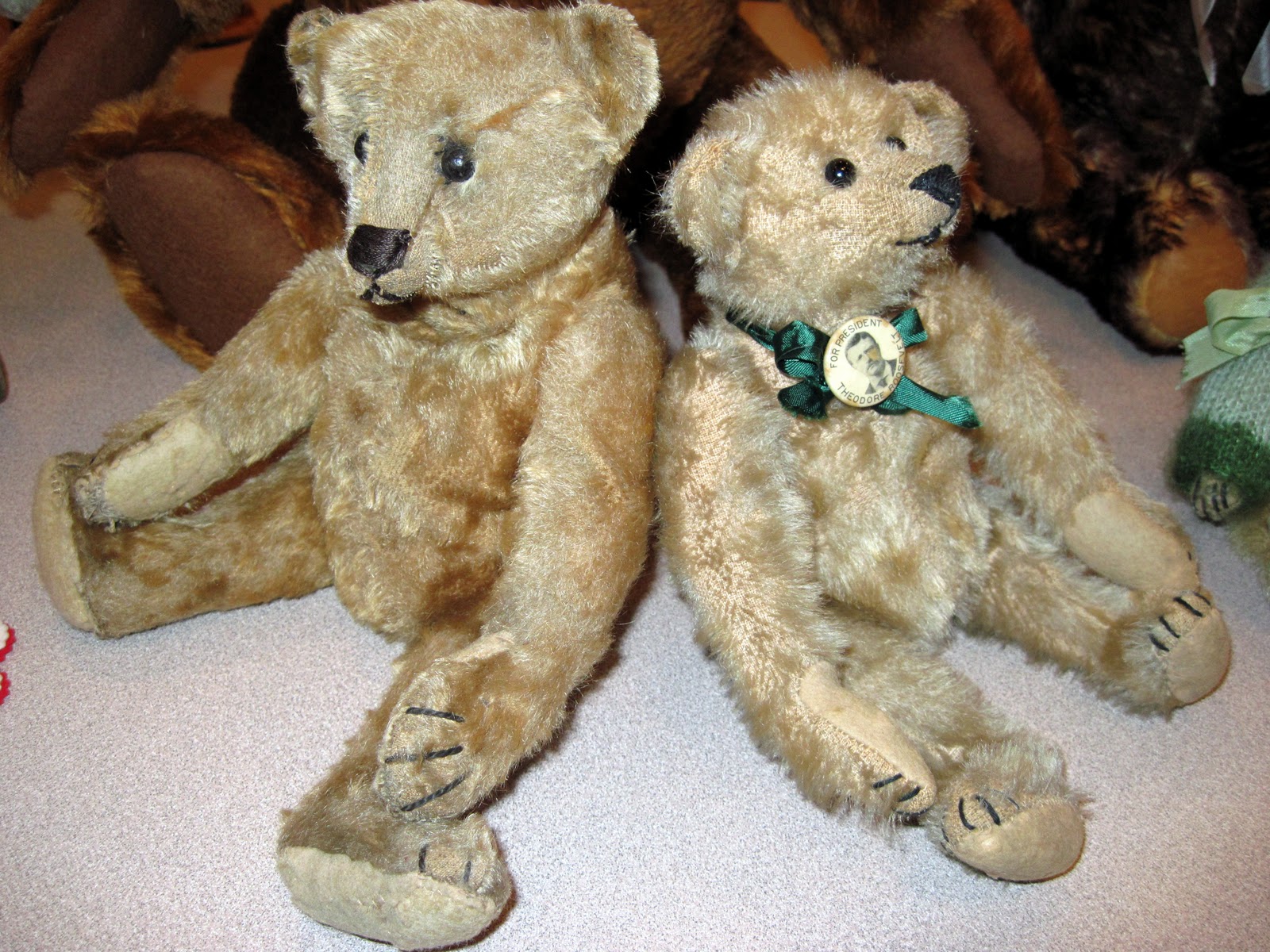 some teddy bears