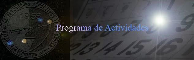 programa de actividades