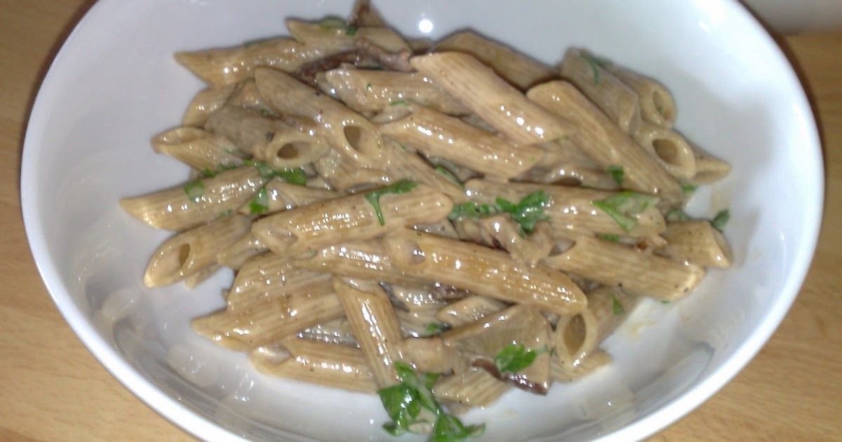 The Good Life Penne in Porcini, Walnut and Cream Sauce