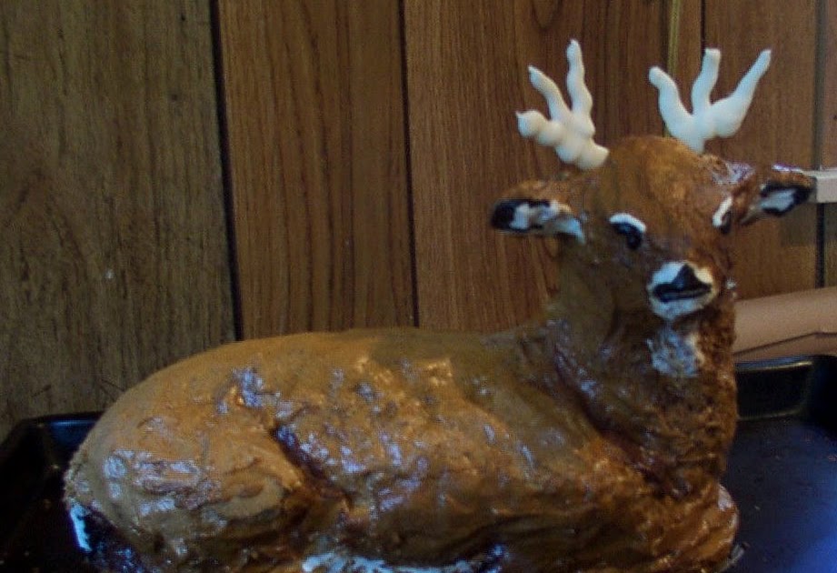 A Piece of Cake Deer Cake