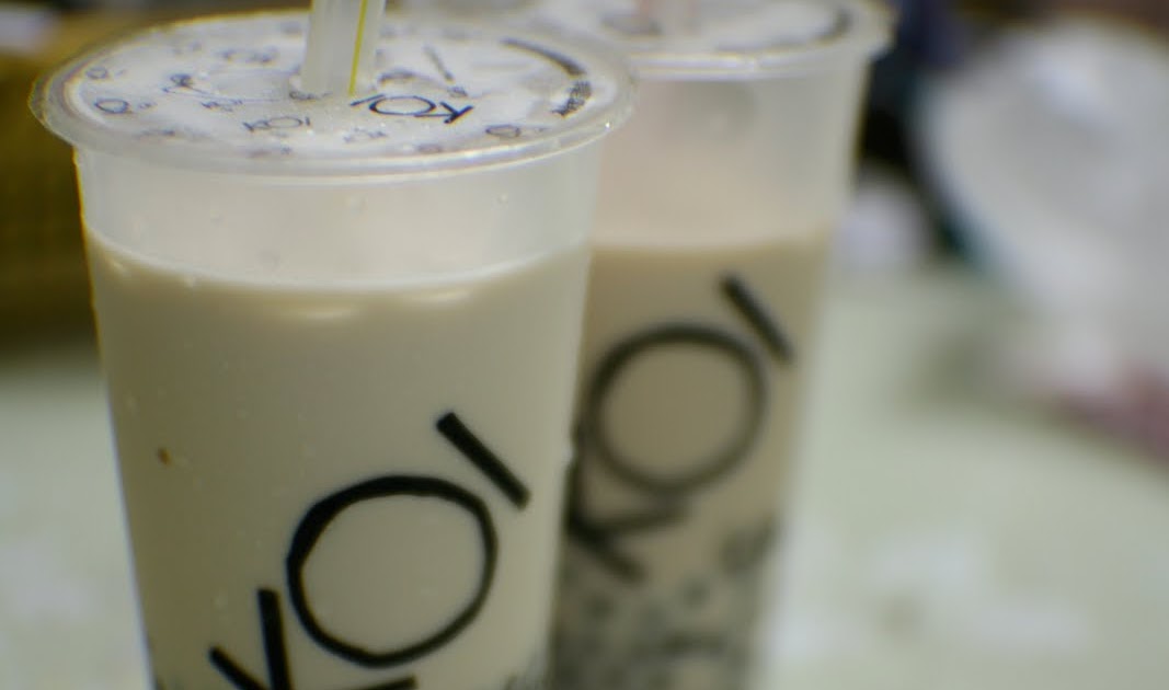 missfattyfoodie* Singapore Koi Bubble Tea