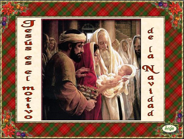 MENSAJITOS ILUSTRADOS: JESUS ES EL MOTIVO DE LA NAVIDAD