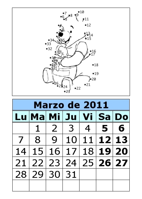 calendario 2011 para imprimir. CALENDARIO 2011 PARA IMPRIMIR