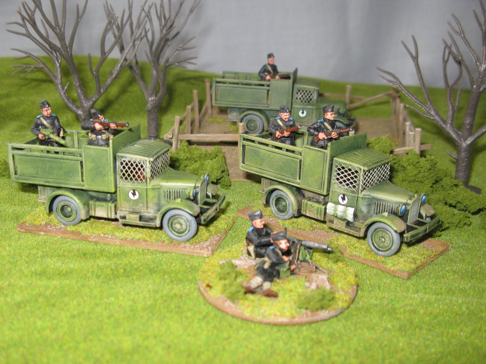Jim's Wargames Workbench VBCW Vehicle Photoshoot