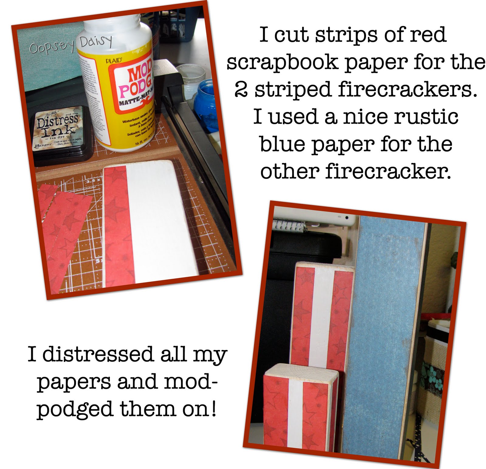 Oopsey Daisy Flag Firecrackers