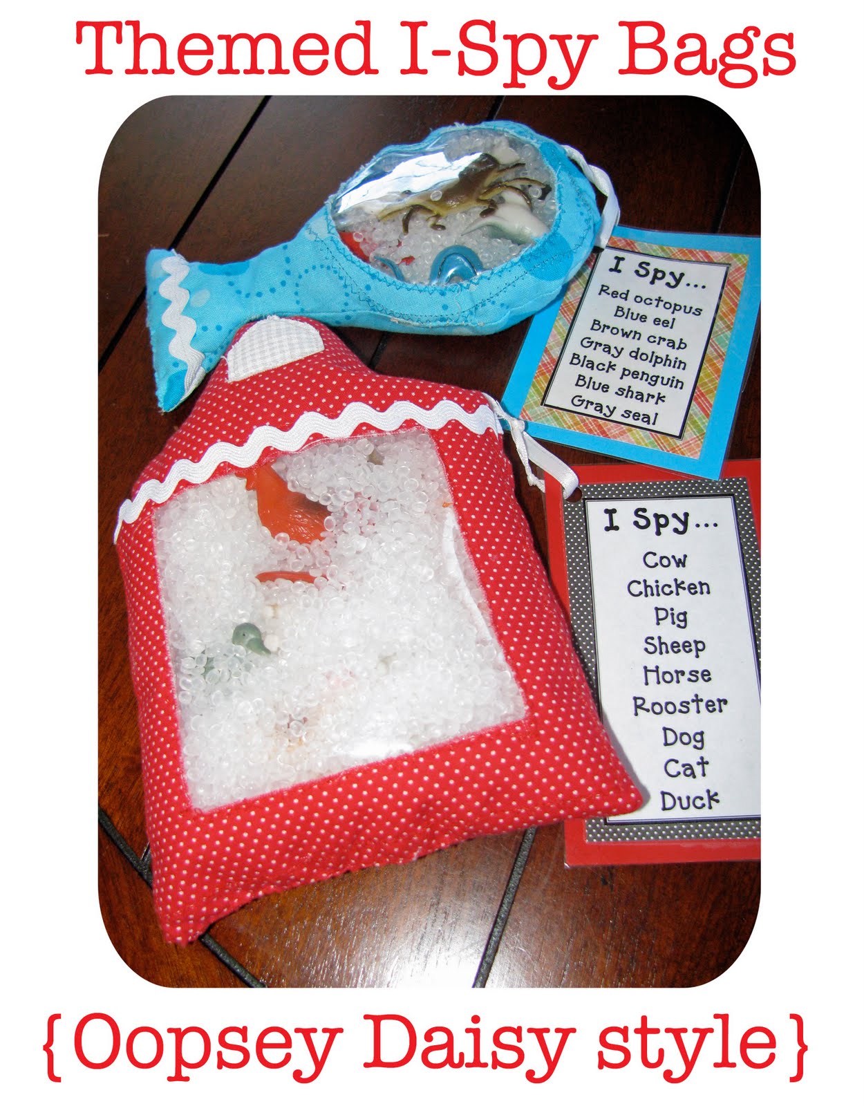 I Spy Bags