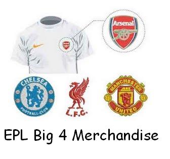 EPL Big 4 Merchandise