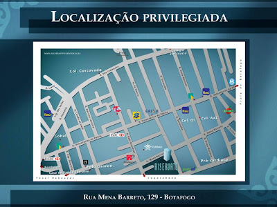 Riservato Botafogo Localização