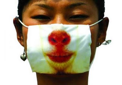 Swiss-Lupe-News: Schweinegrippe: 30 lustige Atemschutz-Masken