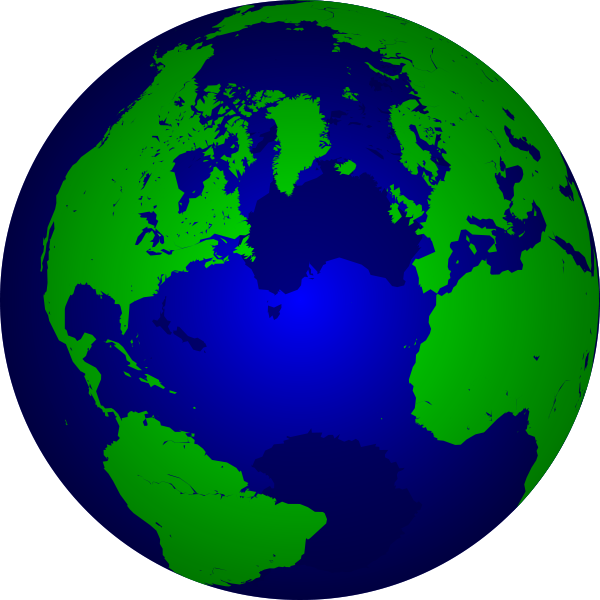 world map globe. THINK GYM BLOG CLUSTER MAP