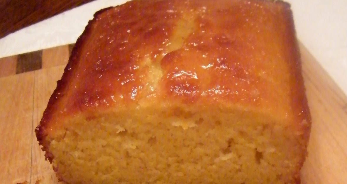Candy Girl French Yogurt Cake with Marmalade Glaze