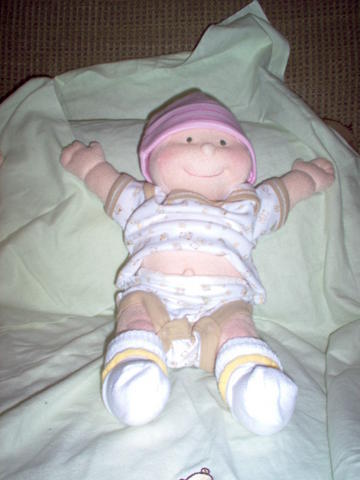 soft sculpture doll fabric