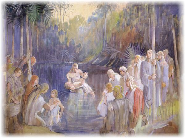 Lds Christ Baptism