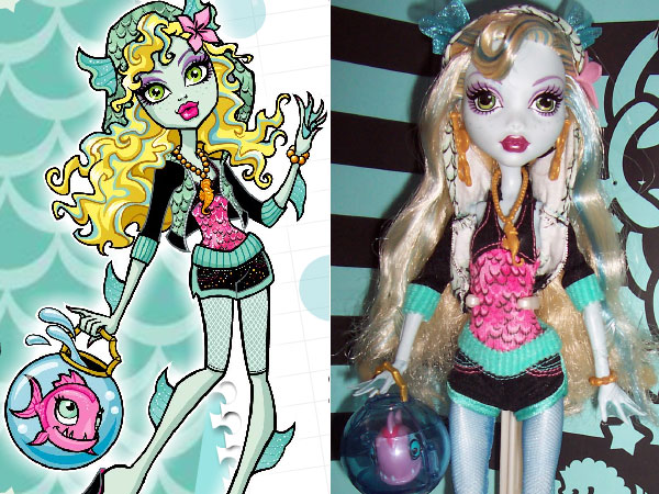 Monster High Boneca Lagoona Moda - Mattel em Promoção na Americanas