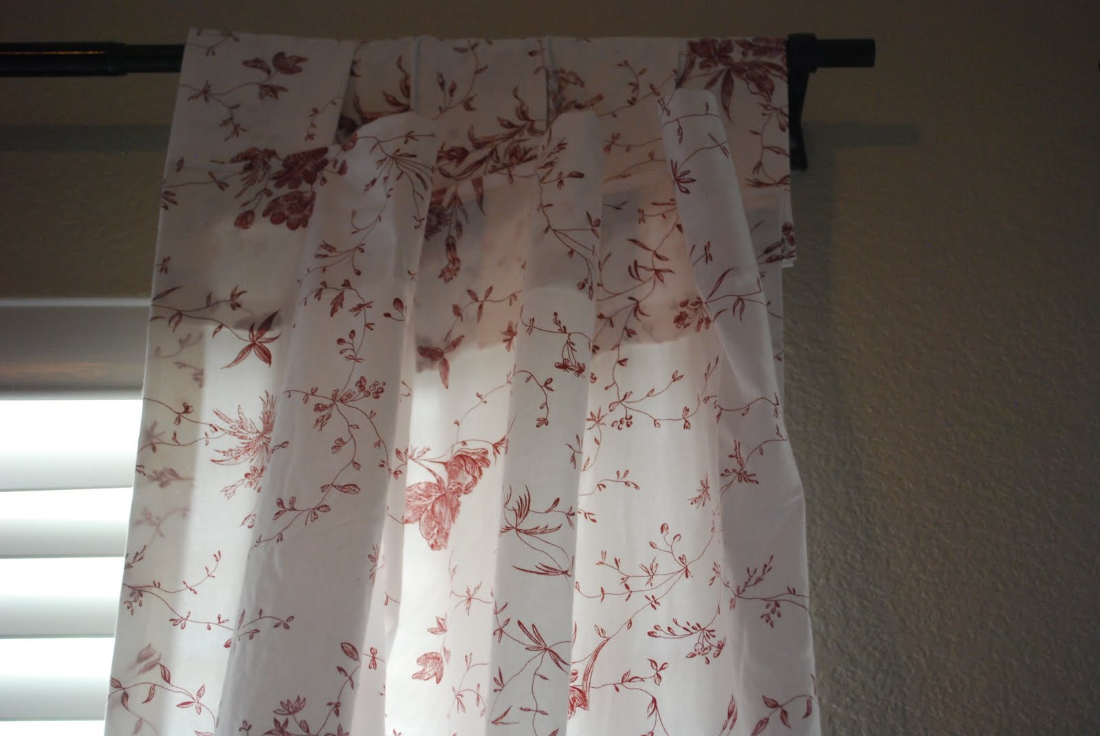 Frugally Blonde Make Your Own Curtains From Sheets!